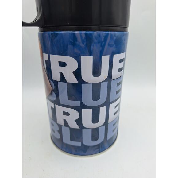 MINNESOTA Timberwolves Vintage Metal Lunch Box & Matching Thermos U.S. Bank - Picture 10 of 14